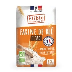 Farine de blé T110 Elibio Elibio  dans votre magasin bio en ligne Etiketbio.eu