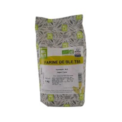Farine de Blé T55 Bio 1kg Melbio Melbio  dans votre magasin bio en ligne Etiketbio.eu