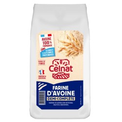 Farine d’Avoine Bio 500g Celnat Celnat bio  dans votre magasin bio en ligne Etiketbio.eu