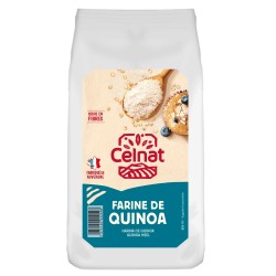 Farine de Quinoa Bio Celnat 500g Celnat bio  dans votre magasin bio en ligne Etiketbio.eu