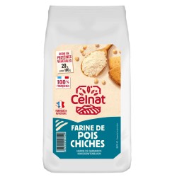 Farine de Pois Chiches Bio Celnat 500g