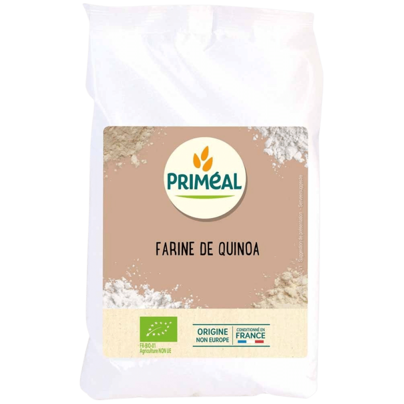 Farine de Quinoa Bio Priméal 500g Priméal  dans votre magasin bio en ligne Etiketbio.eu