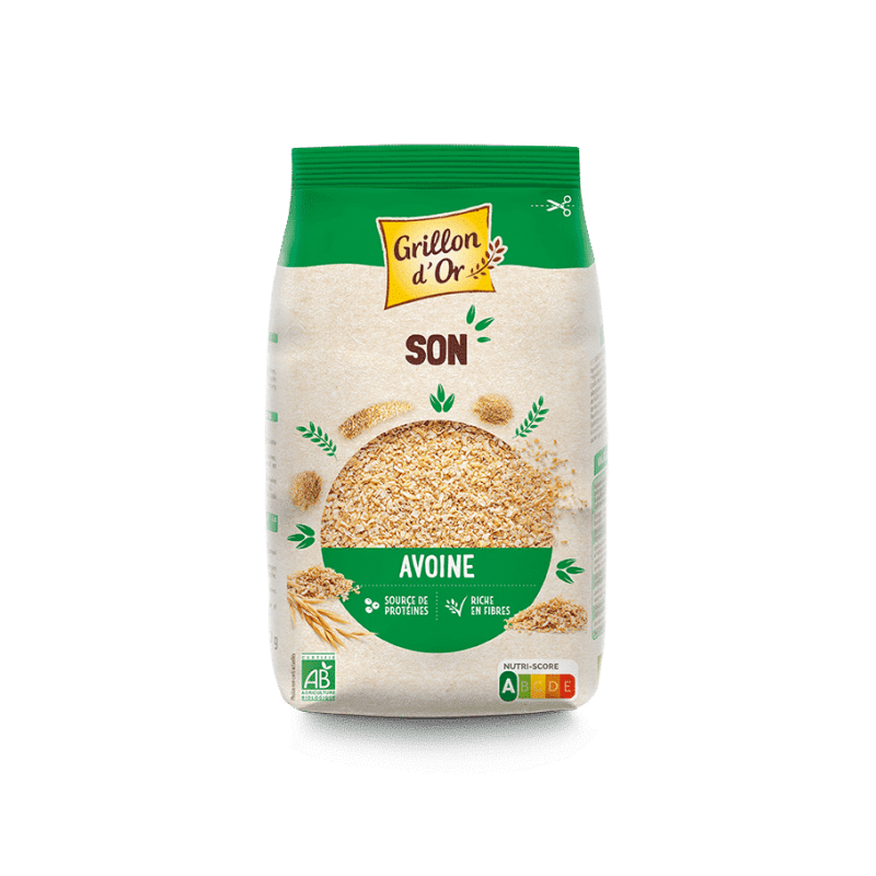 Son d’avoine bio Grillon d’Or 500g Grillon d'Or  dans votre magasin bio en ligne Etiketbio.eu