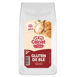 Gluten de blé bio Celnat 500g Celnat bio  dans votre magasin bio en ligne Etiketbio.eu