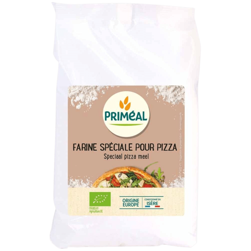 Farine spéciale pizza Priméal 1kg Priméal  dans votre magasin bio en ligne Etiketbio.eu