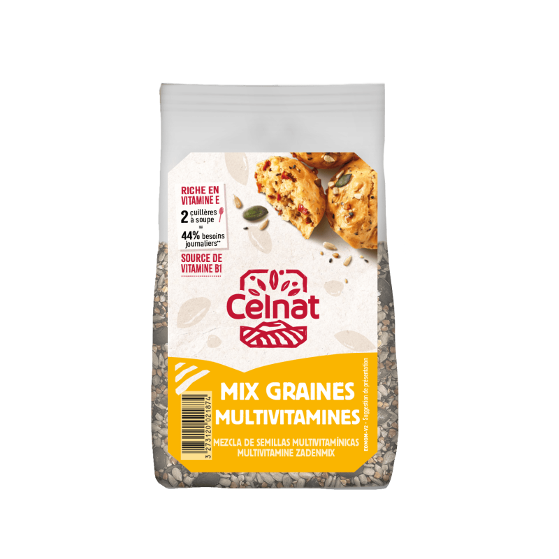 Mix graines bio Celnat 250g Celnat bio  dans votre magasin bio en ligne Etiketbio.eu