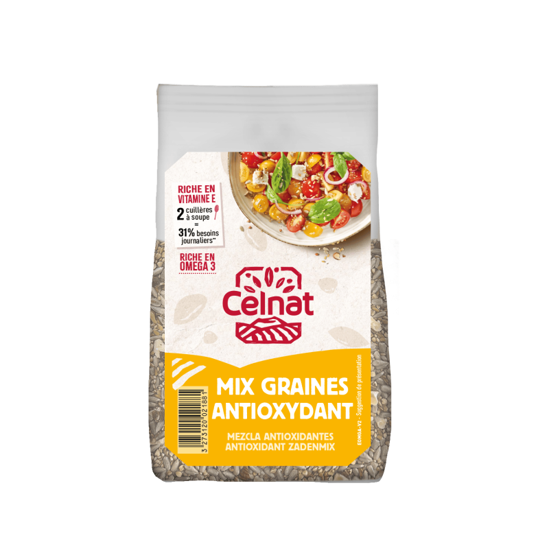 Mix graines antioxydant Celnat 250g Celnat bio  dans votre magasin bio en ligne Etiketbio.eu