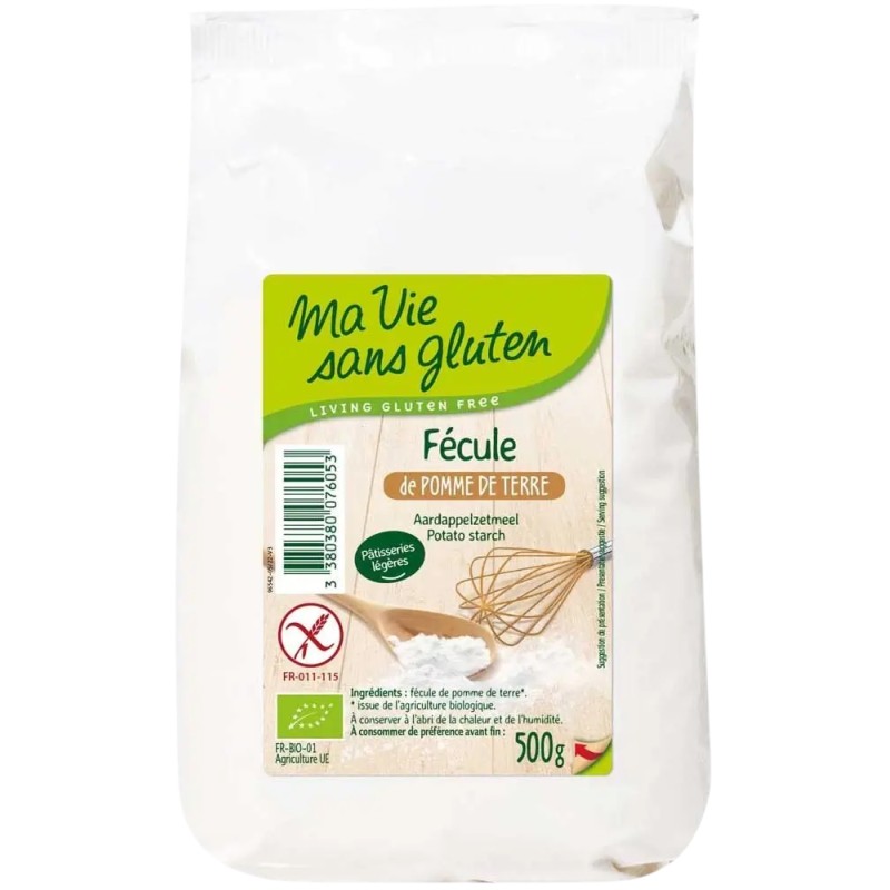 FECULE POMME DE TERRE 500G Ma Vie Sans Gluten  dans votre magasin bio en ligne Etiketbio.eu