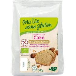Cake châtaigne souchet Ma Vie Sans Gluten Ma Vie Sans Gluten  dans votre magasin bio en ligne Etiketbio.eu