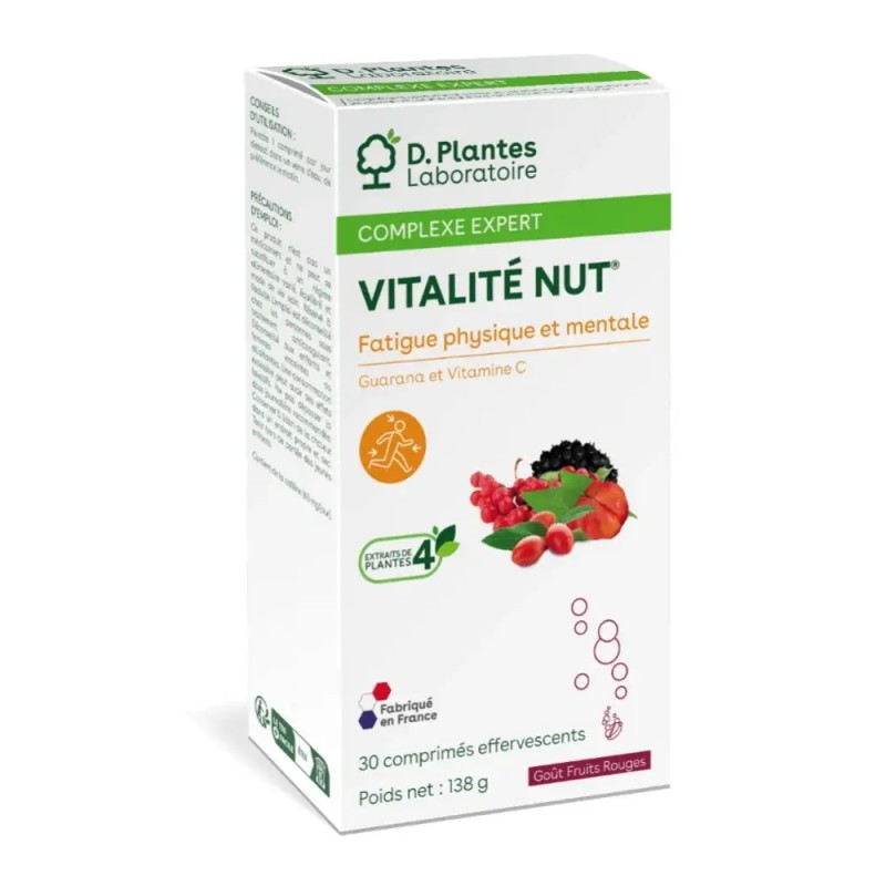Vitalité-Nut énergie immunité – D.Plantes D.Plantes  dans votre magasin bio en ligne Etiketbio.eu