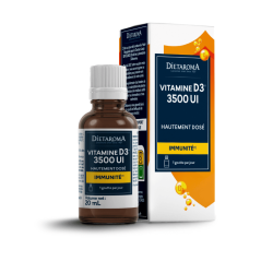 Vitamine D3 3500 UI Dietaroma 20ml Dietaroma  dans votre magasin bio en ligne Etiketbio.eu