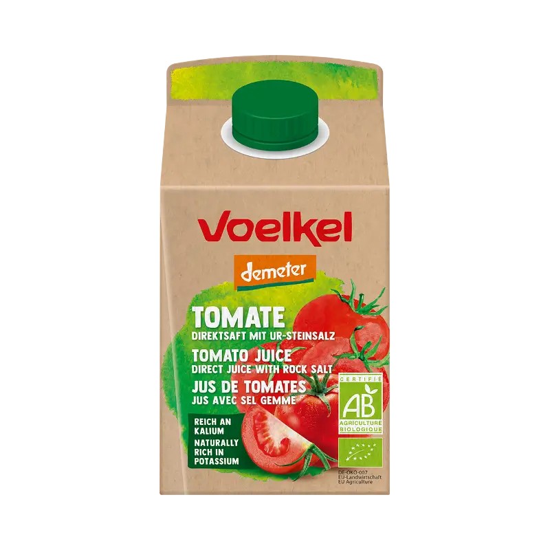 Jus de tomate bio Demeter 50cl - Voelkel Voelkel  dans votre magasin bio en ligne Etiketbio.eu