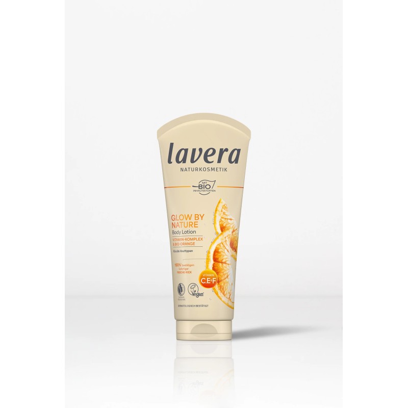 Lait corps Glow by Nature Lavera 200ml Lavera  dans votre magasin bio en ligne Etiketbio.eu