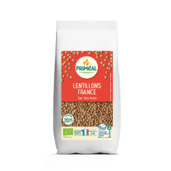 LENTILLONS DE FRANCE 500G Priméal  dans votre magasin bio en ligne Etiketbio.eu