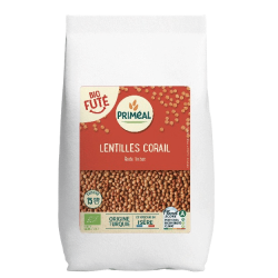 LENTILLES CORAIL 1KG Priméal  dans votre magasin bio en ligne Etiketbio.eu