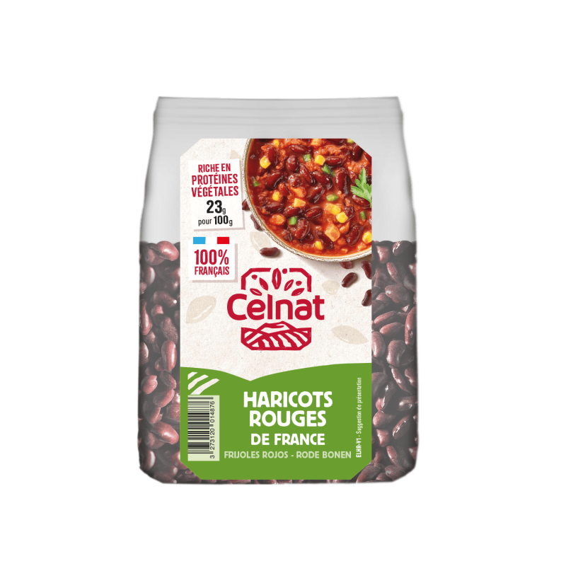 Haricots rouges bio Celnat 500g Celnat bio  dans votre magasin bio en ligne Etiketbio.eu