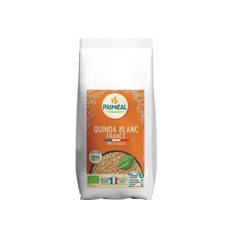 Quinoa blanc France Priméal 400g Priméal  dans votre magasin bio en ligne Etiketbio.eu