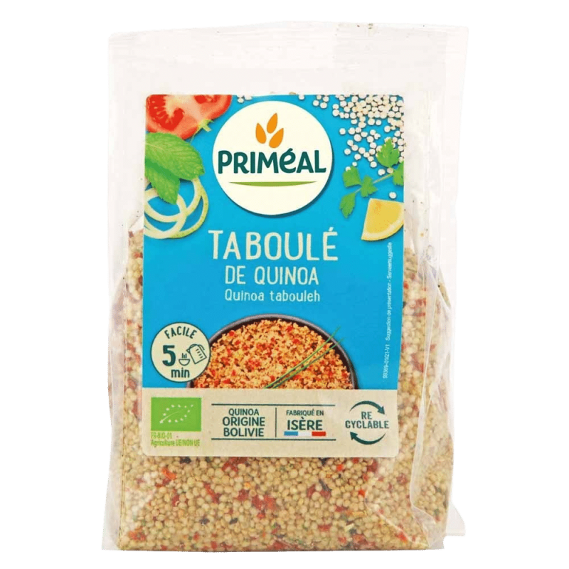 Quinoa express taboulé Priméal 250g Priméal  dans votre magasin bio en ligne Etiketbio.eu