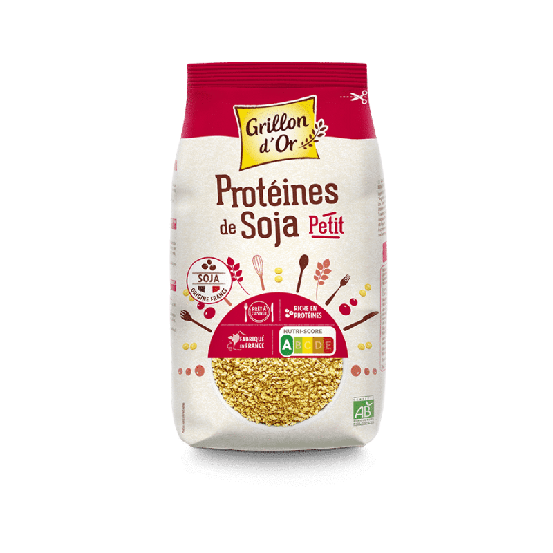 Protéines de soja Grillon d’Or 300g Grillon d'Or  dans votre magasin bio en ligne Etiketbio.eu