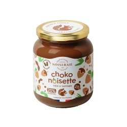 Pate a tartiner choko noisettes 700g Noiseraie  dans votre magasin bio en ligne Etiketbio.eu
