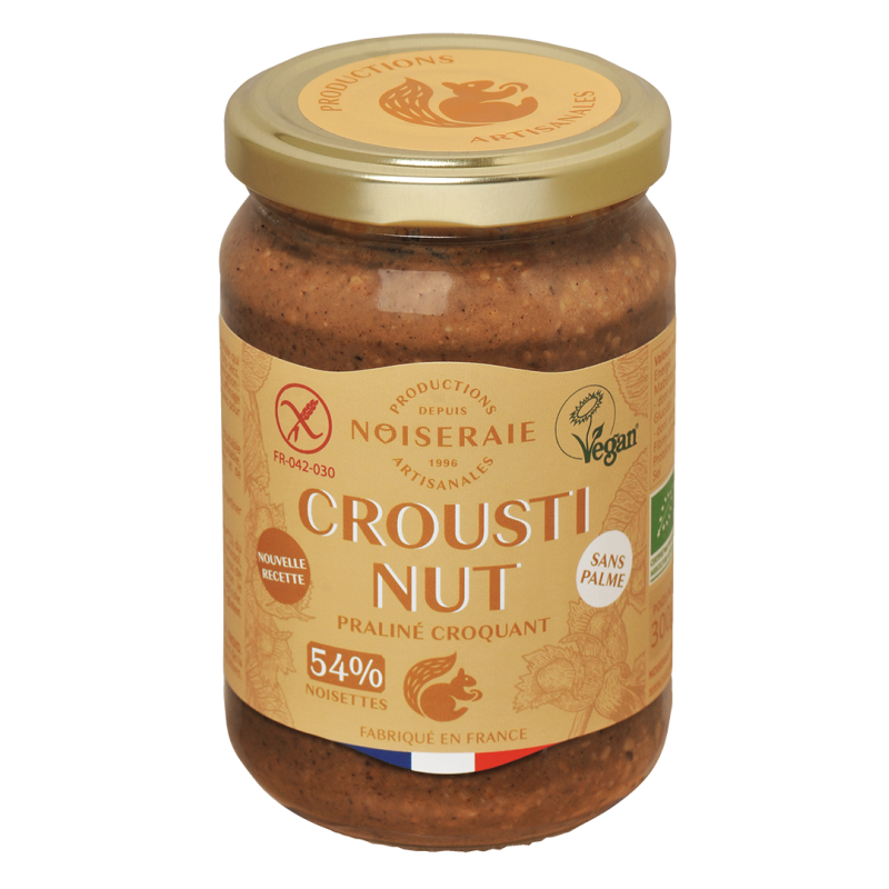 Pâte à tartiner Crousti Nut 300g Noiseraie