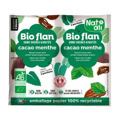 Bioflan menthe chocolat Natali 10g Natali  dans votre magasin bio en ligne Etiketbio.eu