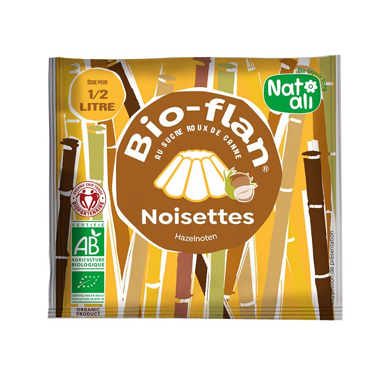 Bioflan noisettes sucré Natali 40g Natali  dans votre magasin bio en ligne Etiketbio.eu