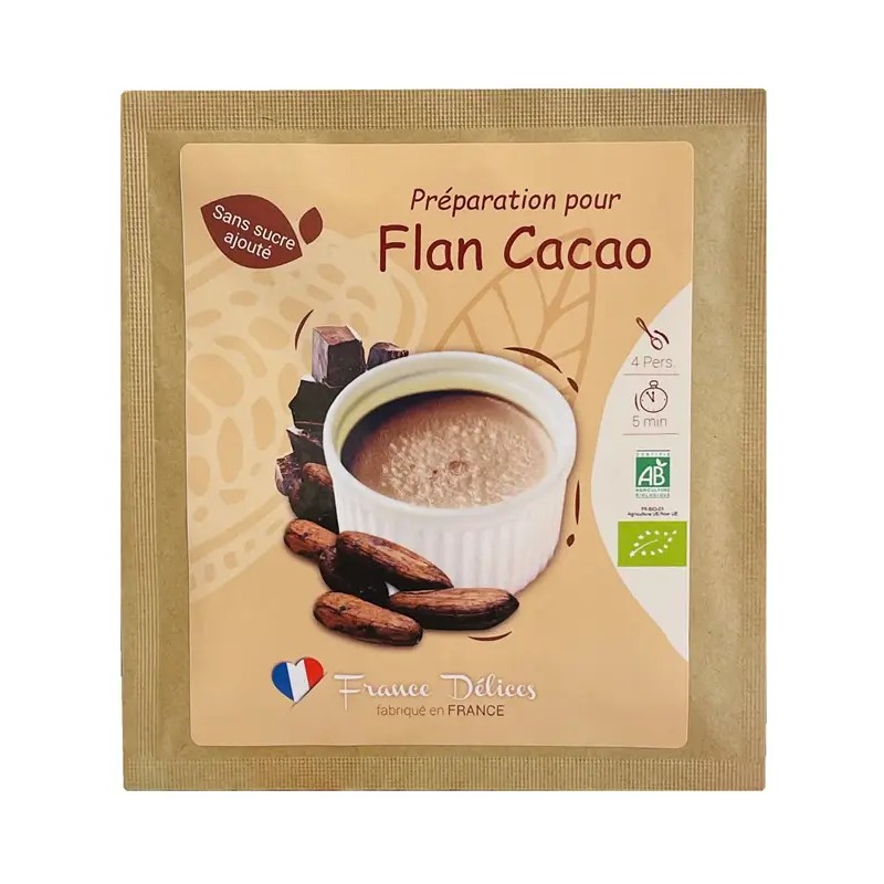 Flan chocolat France Délices 14g