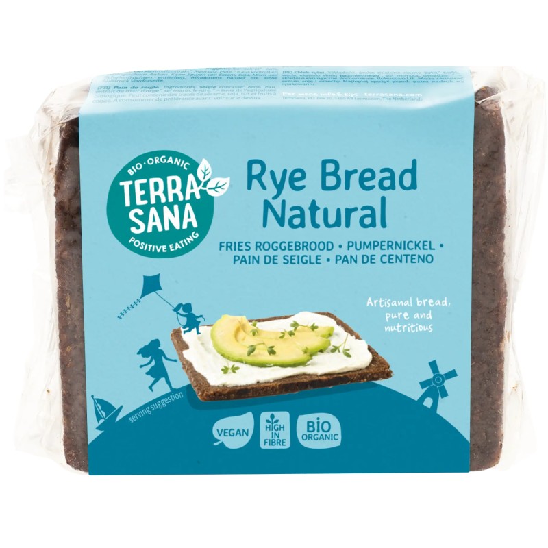 Pain de seigle complet TerraSana 500g TerraSana  dans votre magasin bio en ligne Etiketbio.eu