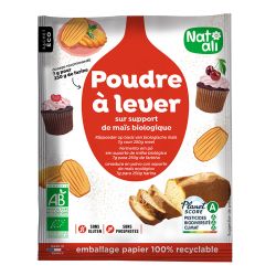 Poudre à lever sans gluten 50g bio Natali Natali  dans votre magasin bio en ligne Etiketbio.eu