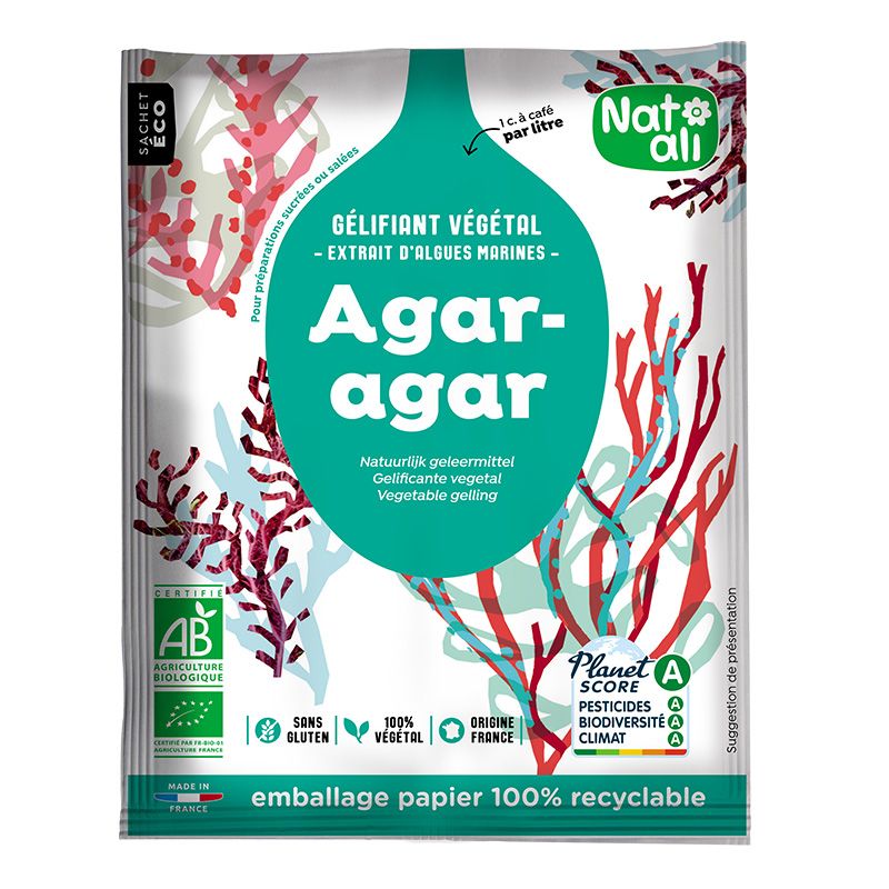 Agar-agar bio Natali 50g