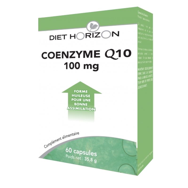 Coenzyme Q10 Diet Horizon 60 caps Diet Horizon  dans votre magasin bio en ligne Etiketbio.eu