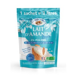 Lait d’amande léger poudre 240g - La Mandorle La Mandorle  dans votre magasin bio en ligne Etiketbio.eu