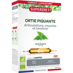 Ortie piquante bio 20 ampoules Superdiet
