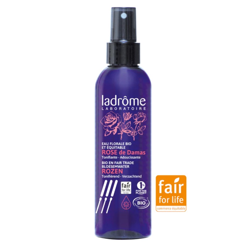 Eau florale rose Damas bio Ladrôme 200ml Ladrôme  dans votre magasin bio en ligne Etiketbio.eu