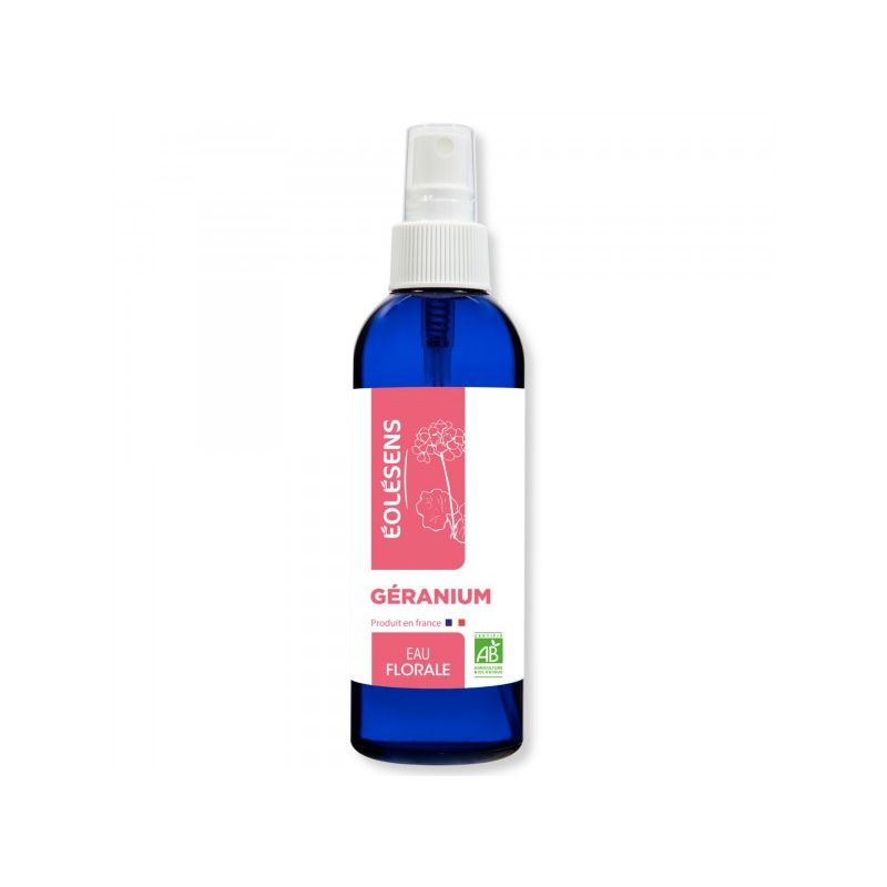 Eau florale géranium bio Eolesens 200ml