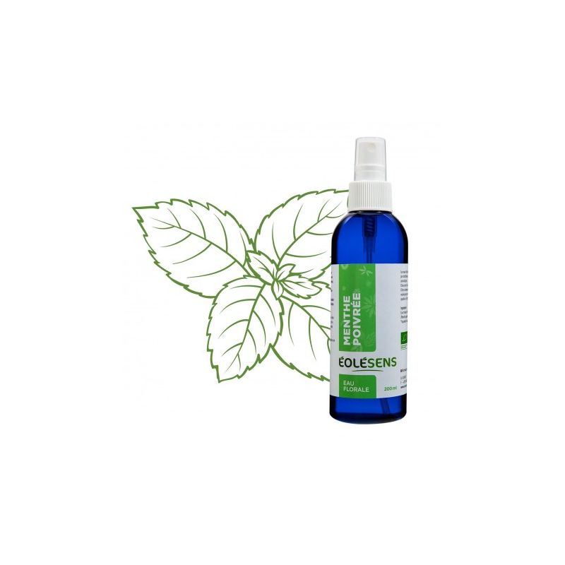 Eau florale menthe poivrée Eolesens 200ml Éolésens  dans votre magasin bio en ligne Etiketbio.eu
