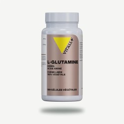 L-glutamine Vit’All+ 500mg 100 gélules Vit'all +  dans votre magasin bio en ligne Etiketbio.eu
