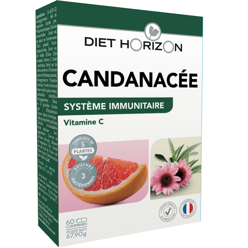 Candanacée Diet Horizon 60 comprimés Diet Horizon  dans votre magasin bio en ligne Etiketbio.eu