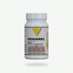 Fenugrec bio Vit’All+ 200mg 60 gélules Vit'all +  dans votre magasin bio en ligne Etiketbio.eu