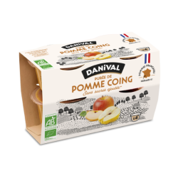 Dessert de fruits pomme coing 100% 4x100g