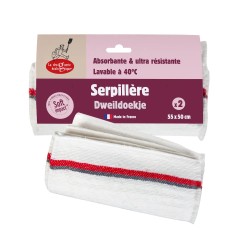 Serpillières recyclées x2 - La Droguerie Éco La Droguerie Écologique  dans votre magasin bio en ligne Etiketbio.eu