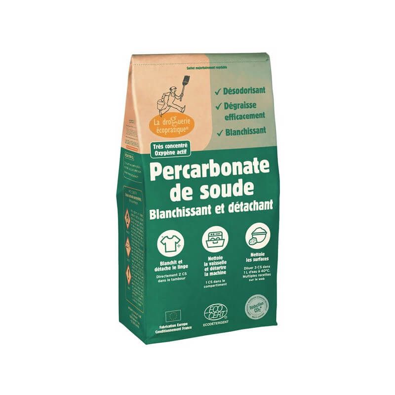 Percarbonate de soude 1kg La Droguerie Écologique La Droguerie Écologique  dans votre magasin bio en ligne Etiketbio.eu