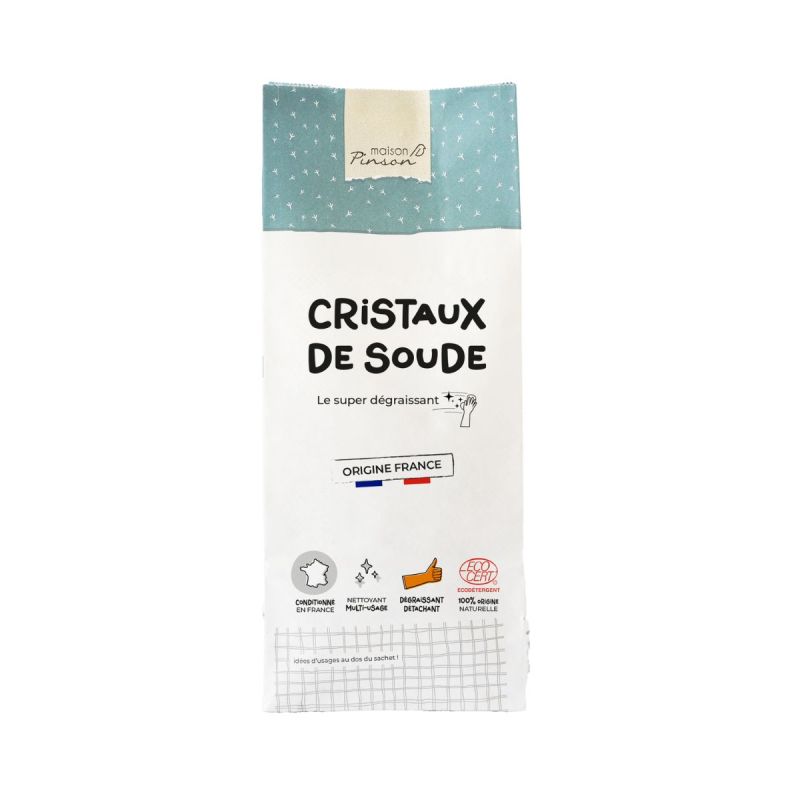 Soude en cristaux Maison Pinson 1kg Maison Pinson  dans votre magasin bio en ligne Etiketbio.eu