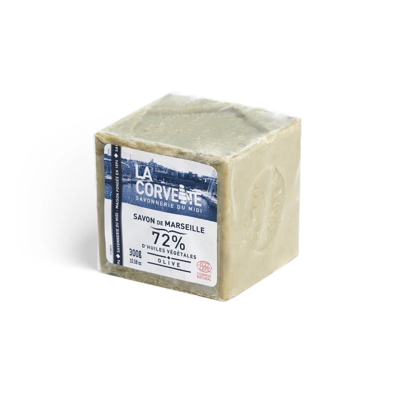 Savon de Marseille olive La Corvette 300g La Corvette  dans votre magasin bio en ligne Etiketbio.eu