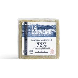 Savon de Marseille olive La Corvette 300g La Corvette  dans votre magasin bio en ligne Etiketbio.eu