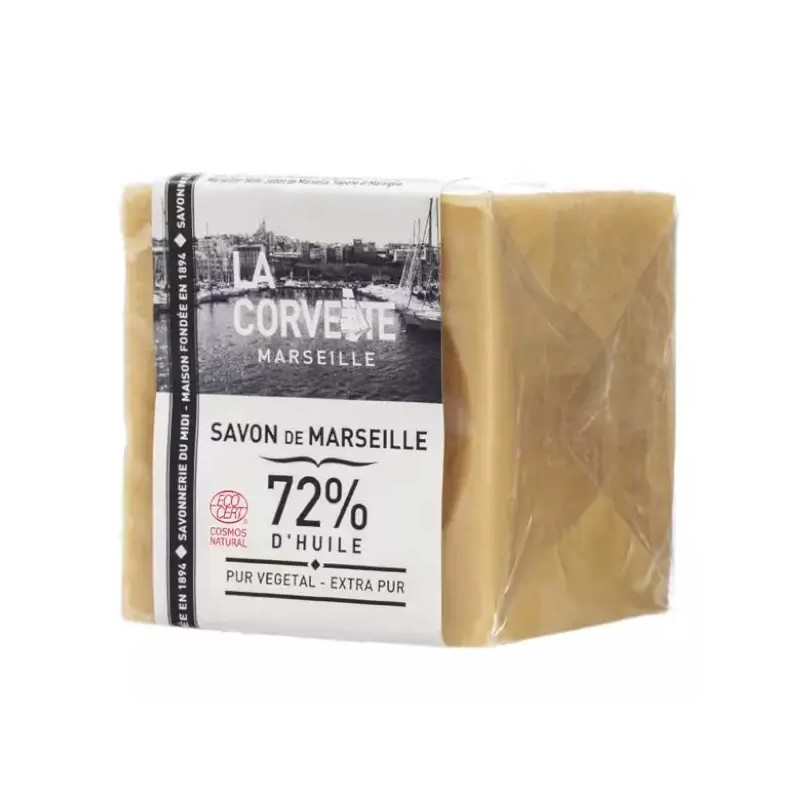 Savon de Marseille Extra Pur La Corvette 200g La Corvette  dans votre magasin bio en ligne Etiketbio.eu