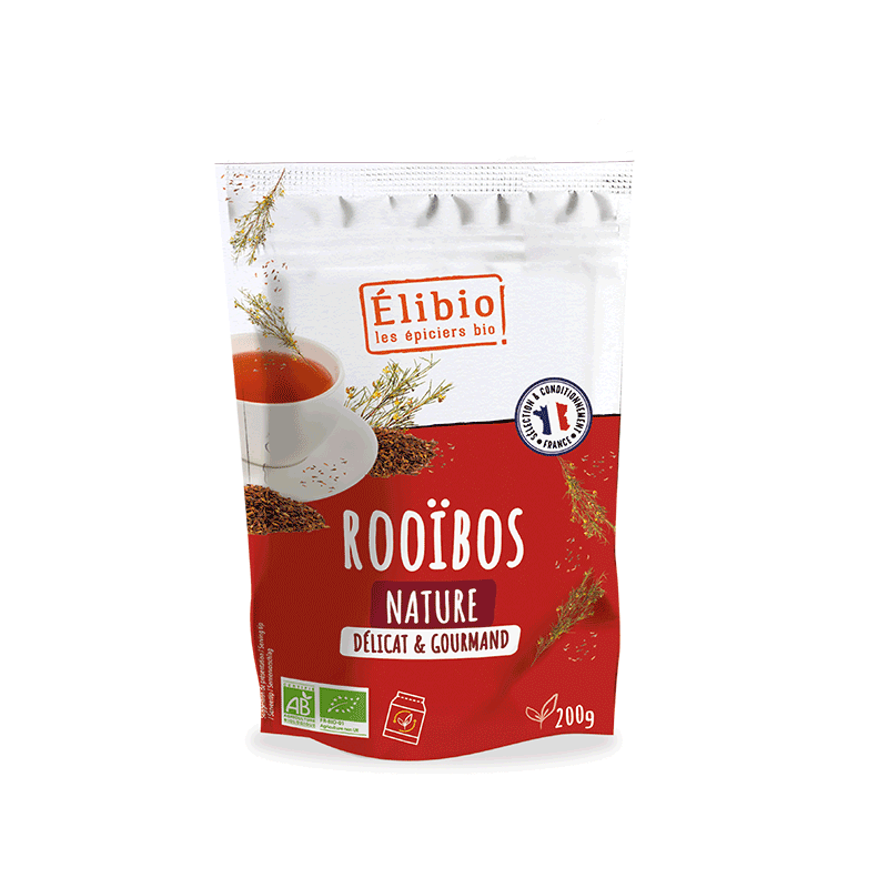 Rooibos nature bio Elibio 200g Elibio  dans votre magasin bio en ligne Etiketbio.eu