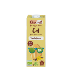 Boisson Avoine Vanille bio Ecomil 1L Ecomil  dans votre magasin bio en ligne Etiketbio.eu