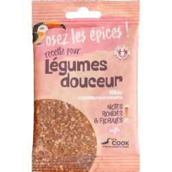 Mélange épices légumes douceur bio Cook 18g Cook  dans votre magasin bio en ligne Etiketbio.eu